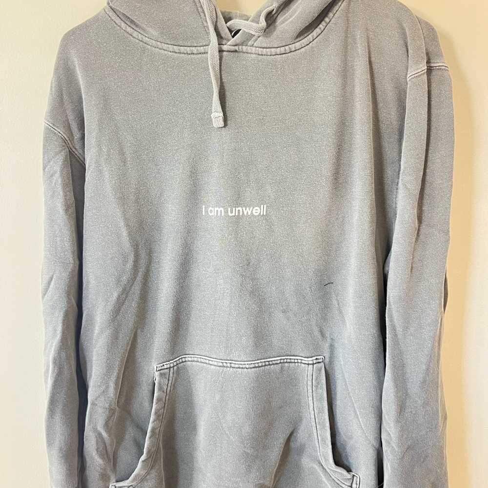 Gray Hoodie Sweater
